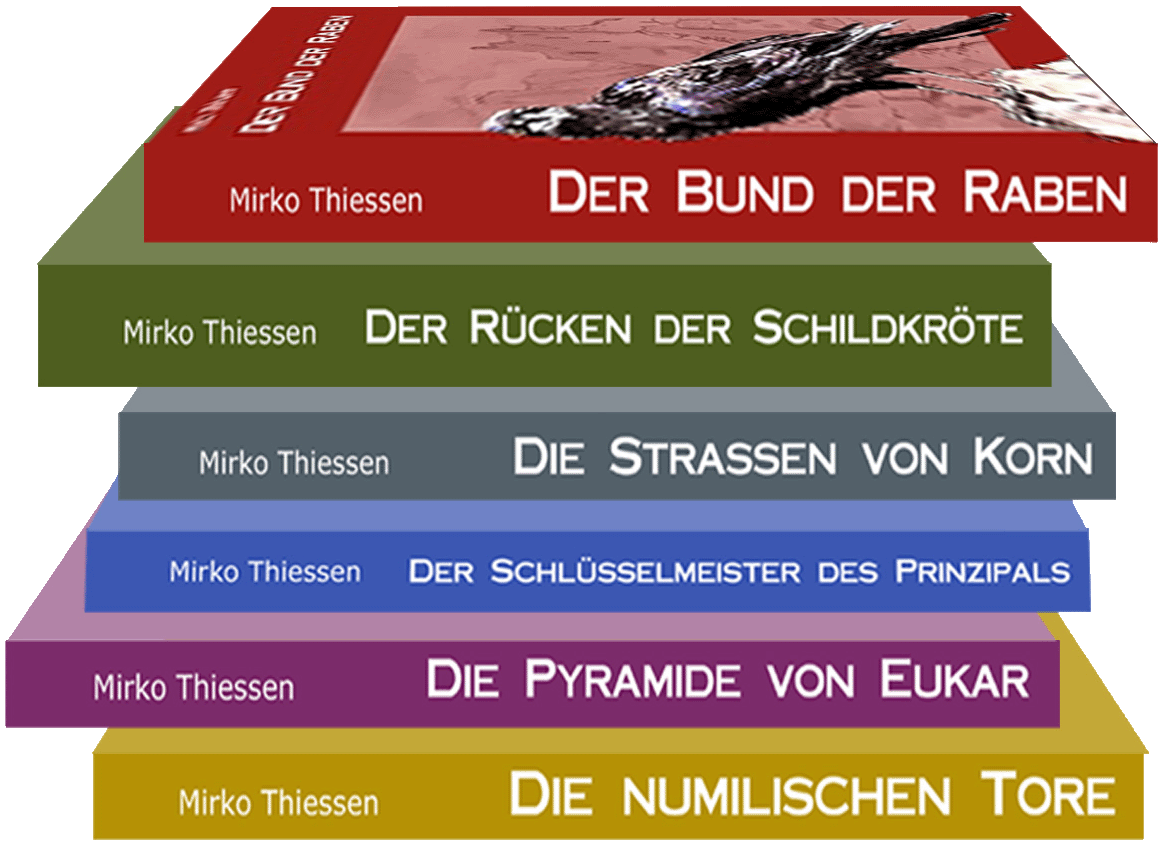 Abbildung der B&auml;nde 1 bis 6